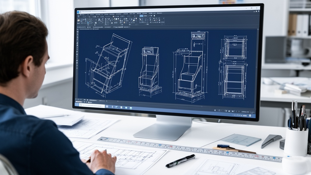 段ボール什器の作り方ステップ3