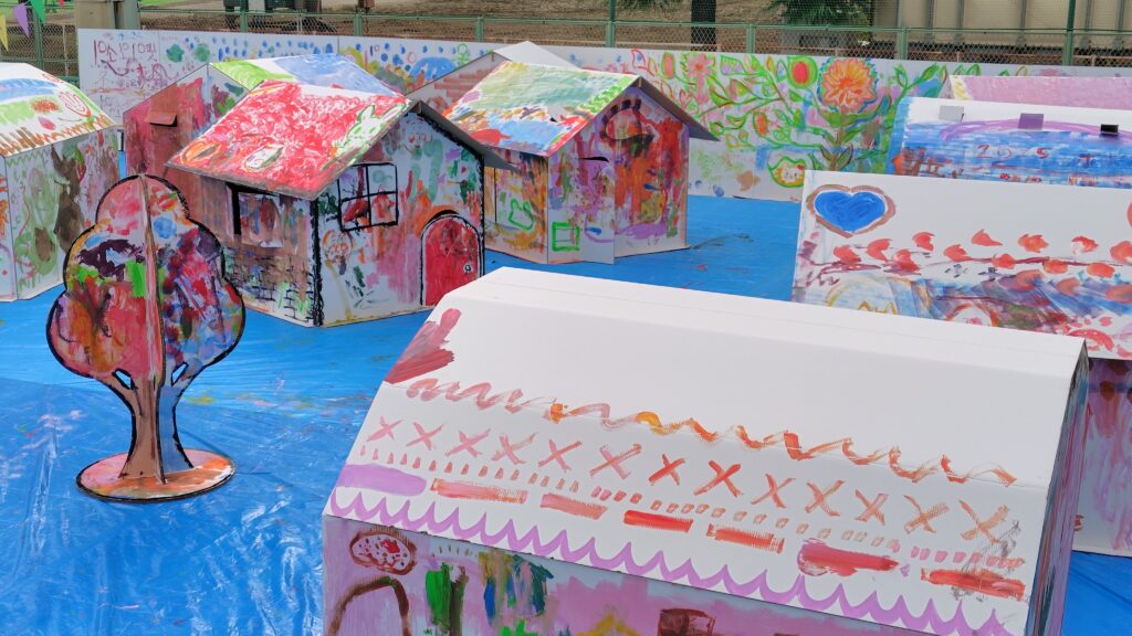 アートな街並み